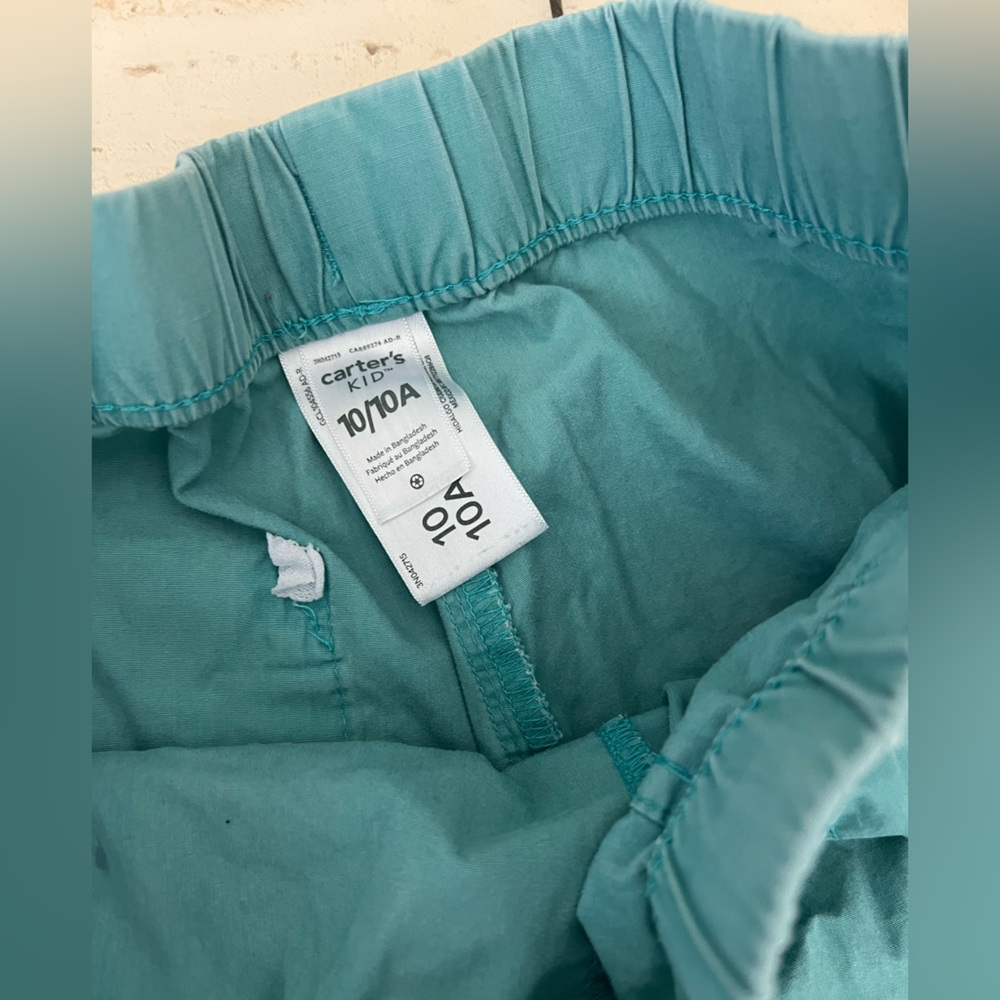 Carter's Teal Kids Shorts - Picture 3 of 5